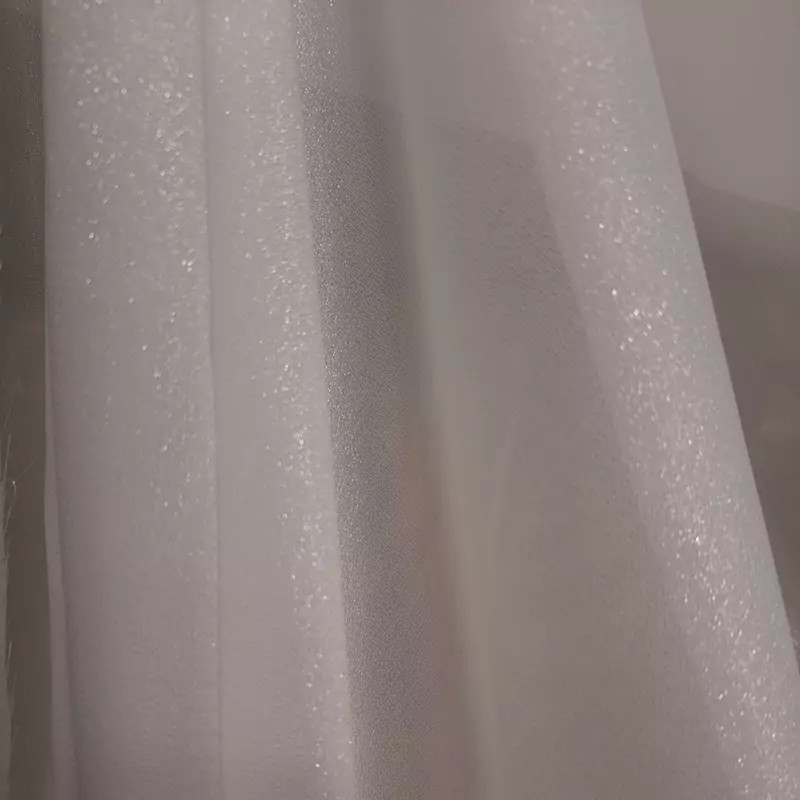 پرده مدل حریر شاین دار پلیسه سایز 285x1170 سانتی‌متر