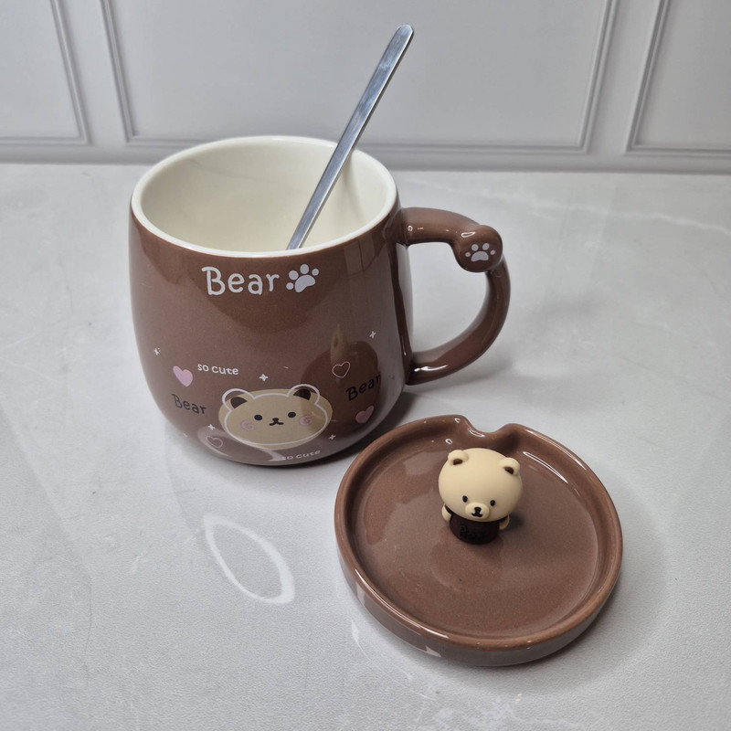 ماگ طرح خرس بامزه مدل Cute Bear