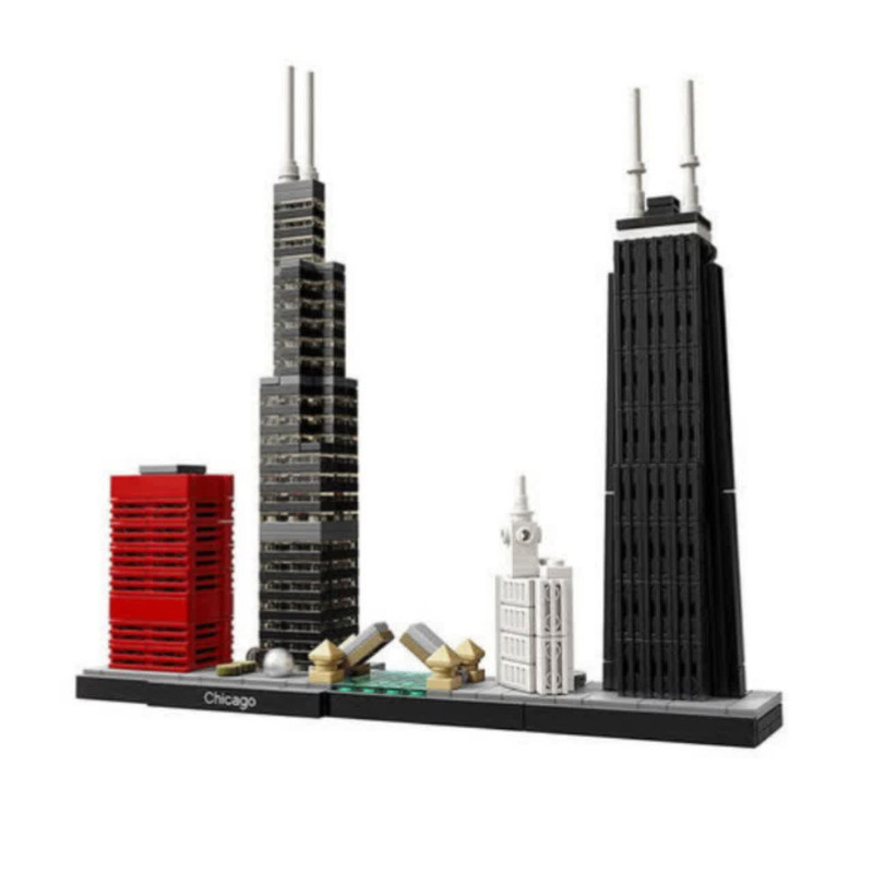 ساختنی 444 تکه ناب سل مدل معماری شیکاگو  سری ARCHITECTURE CHICAGO