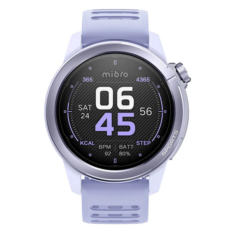 ساعت هوشمند 46 میلی‌متری میبرو مدل GS Active2 با بند سیلیکونی