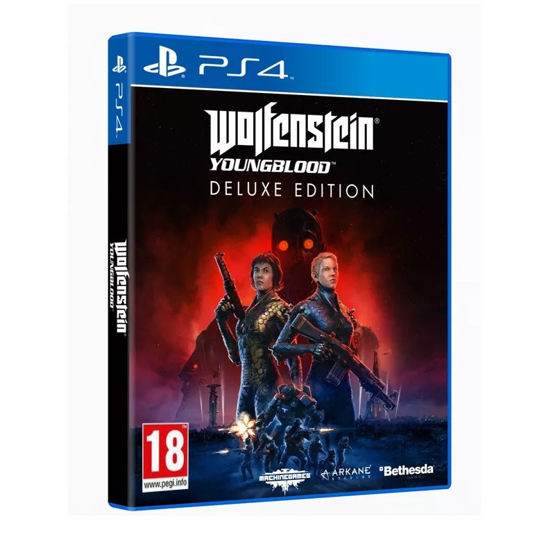 بازی Wolfenstein: Youngblood نسخه Deluxe مخصوص PS4