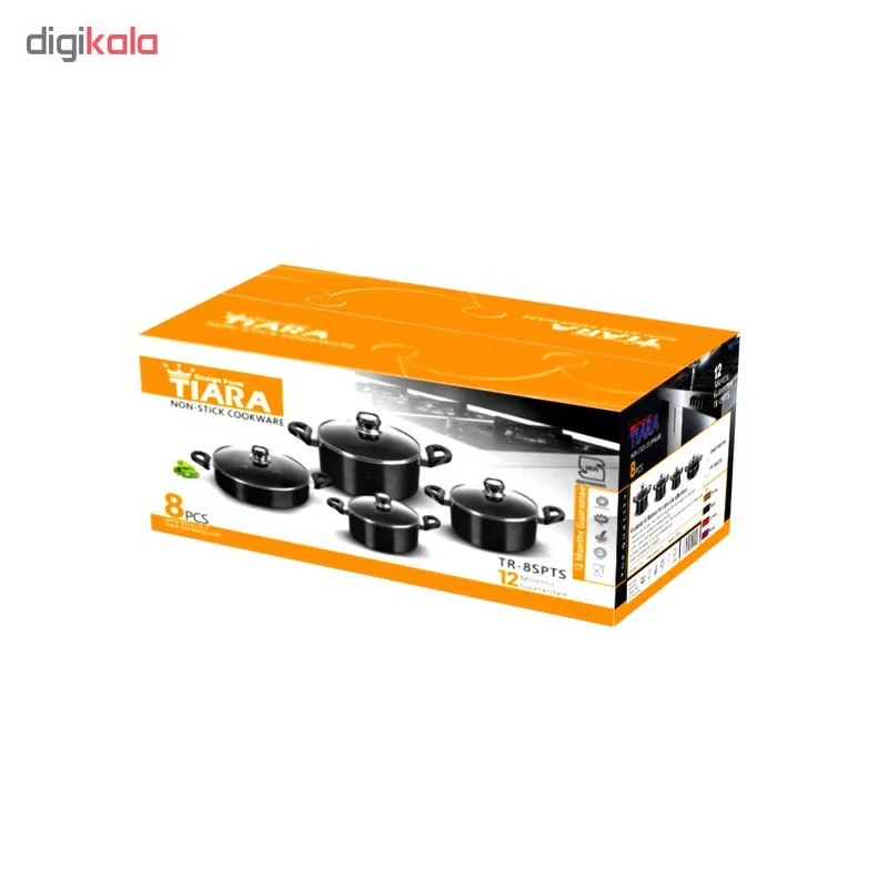 سرویس 8 پارچه تیارا مدل TR-8SPTGS