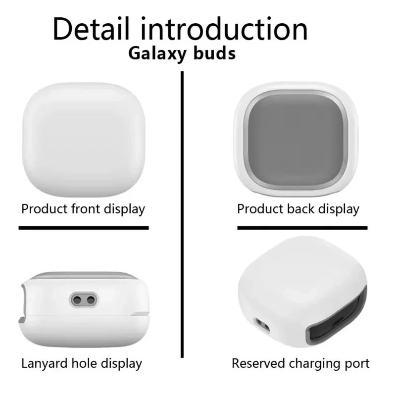 کاور انتک مدل Bewzi مناسب برای کیس هدفون بی سیم سامسونگ Galaxy Buds Live  Buds Pro  Buds 2  Buds 2 Pro  Buds FE