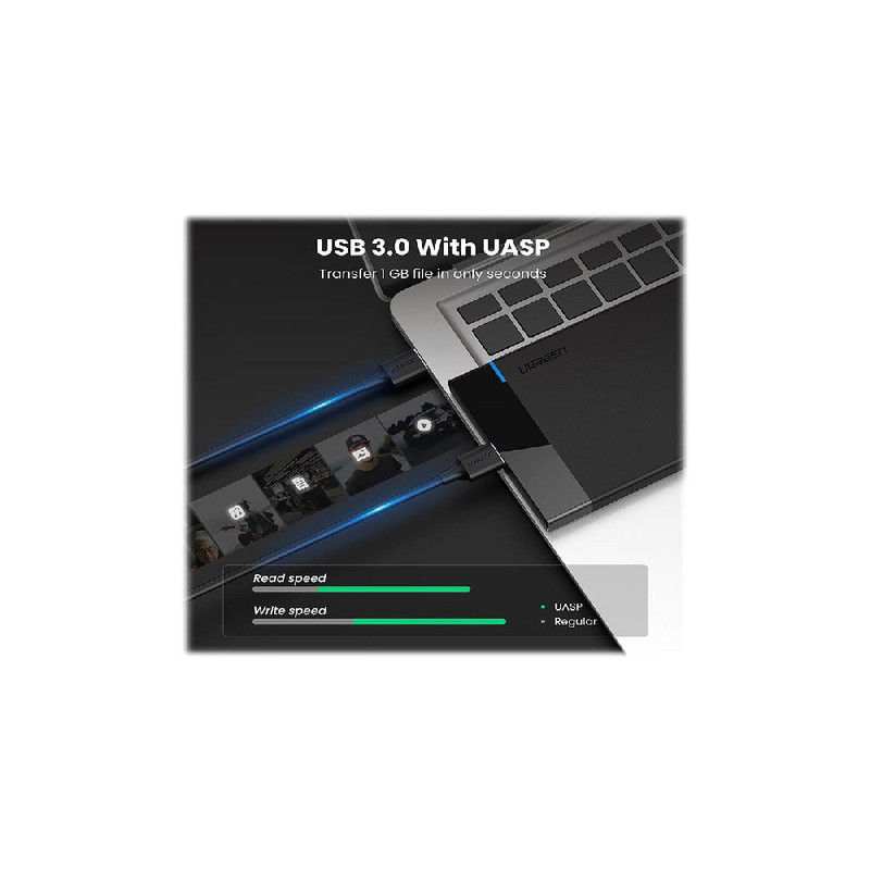 باکس تبدیل SATA به USB3.1 یوگرین مدل US221-30848
