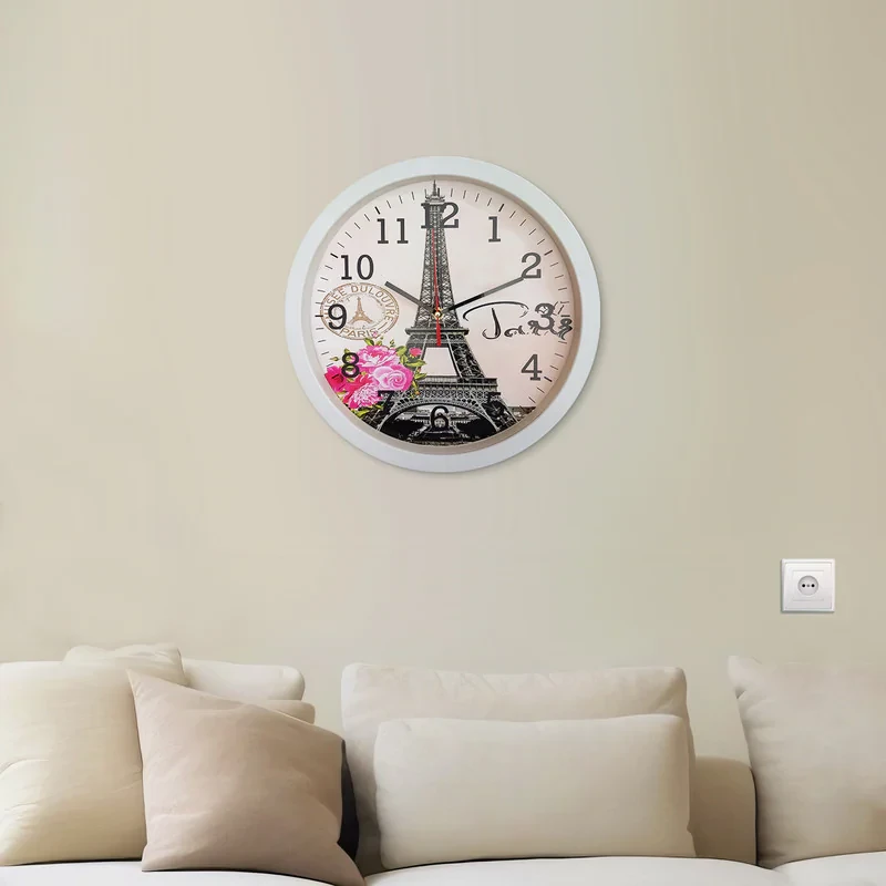 ساعت دیواری مدل برج ایفل کد 40305088