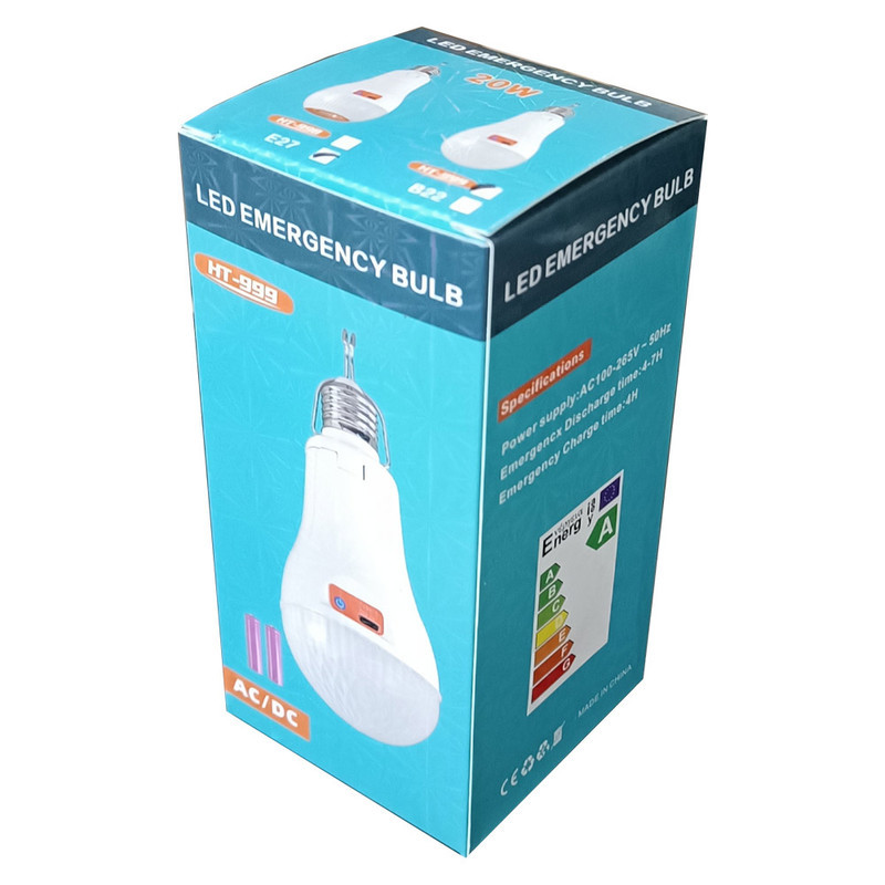 لامپ شارژی 20 وات مدل HT-999 پایه E27