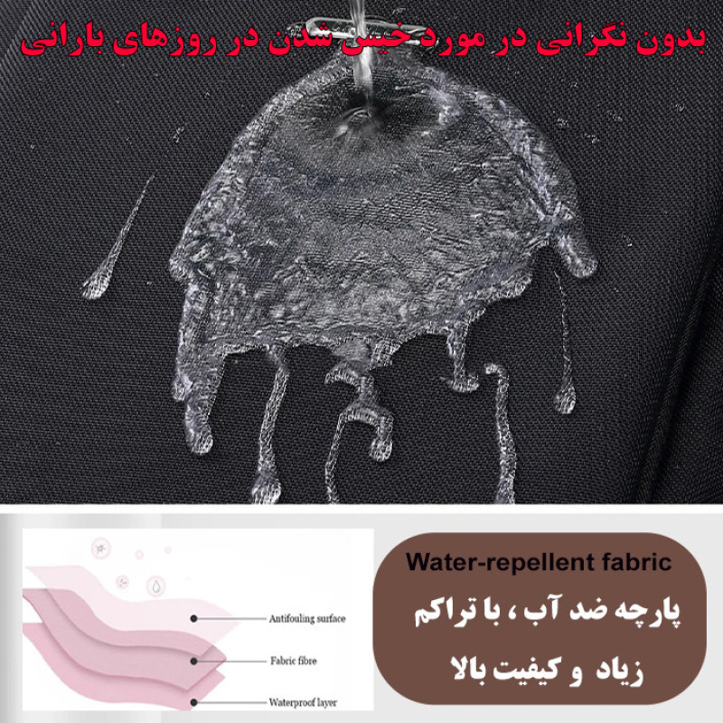 کوله پشتی لپ تاپ چینلو کد 5284 مناسب برای لپ تاپ 14.1 تا 15.6 اینچی