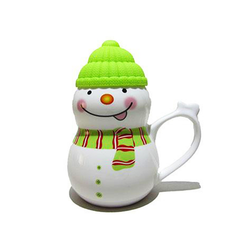 ماگ طرح آدم برفی مدل Happy Christmas