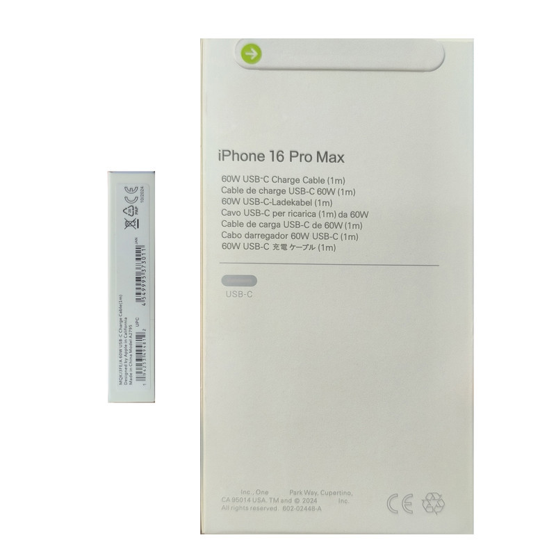 کابل تبدیل USB-C مدل A2795 طول 1 متر