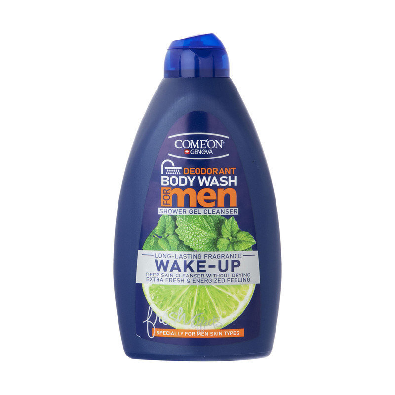 شامپو بدن کامان مدل Wake -Up حجم 510 میلی لیتر به همراه شامپو بدن کامان مدل Moisture حجم 510 میلی لیتر