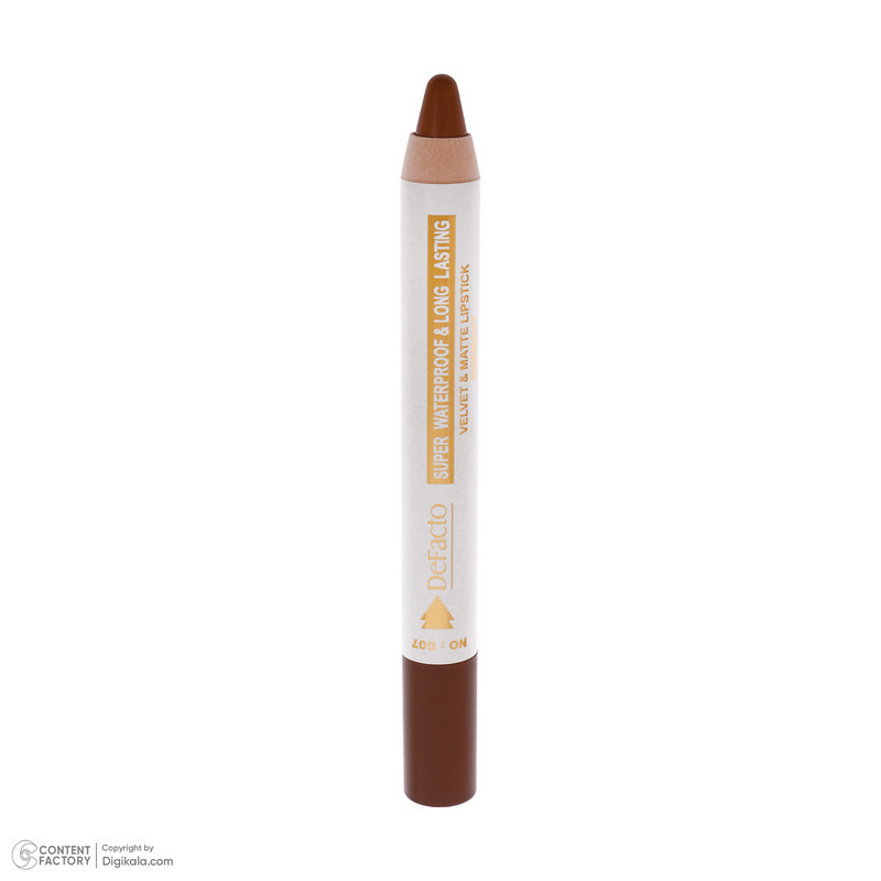 رژ لب مدادی مات دیفکتو مدل Waterproof شماره 7