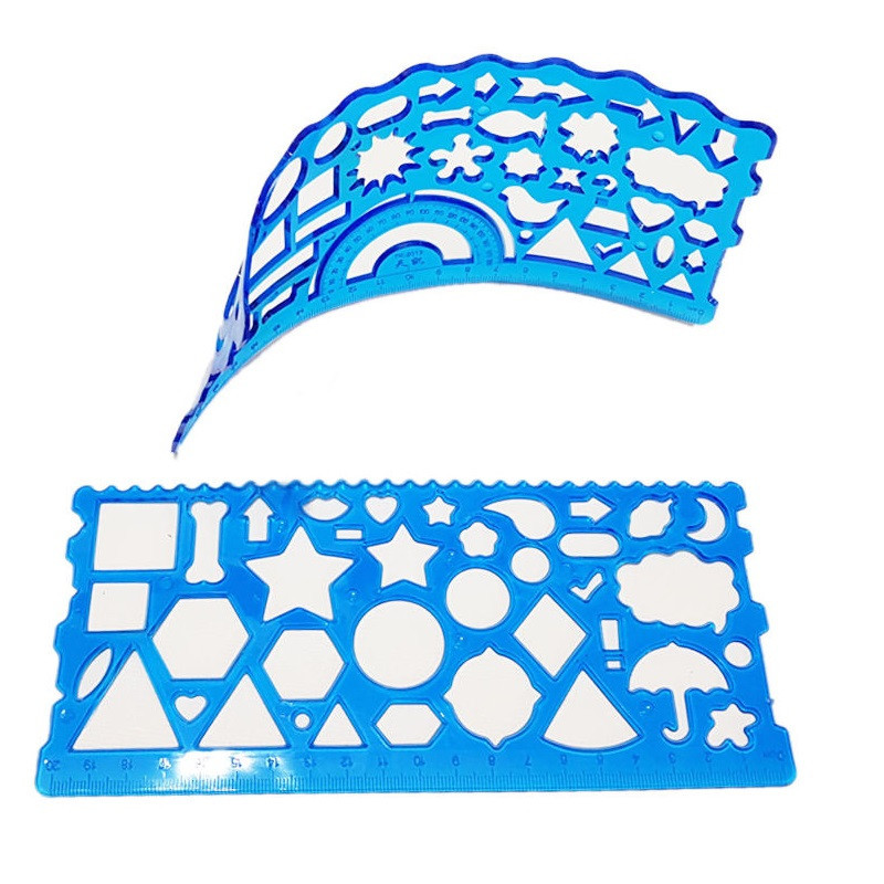 شابلون مدل Stencil کد 007 بسته 2 عددی
