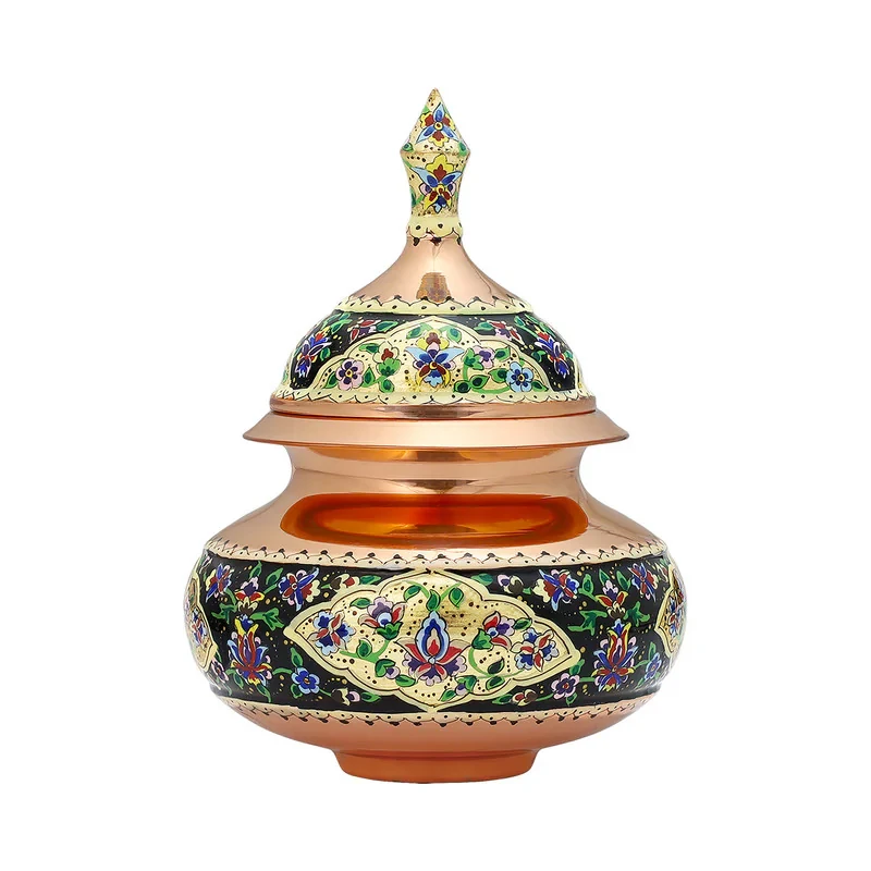 قندان مسی فراز هنر مدل پرداز دخلی کد 1-20