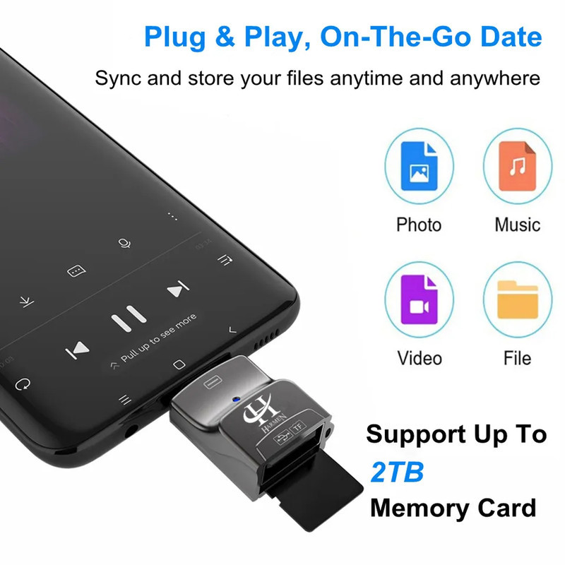 مبدل USB-C به USB هارمن مدل HR-OT60