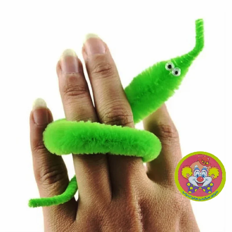 ابزار شعبده بازی دنیای سرگرمی های کمیاب مدل کرم جادویی  twisty worm magic