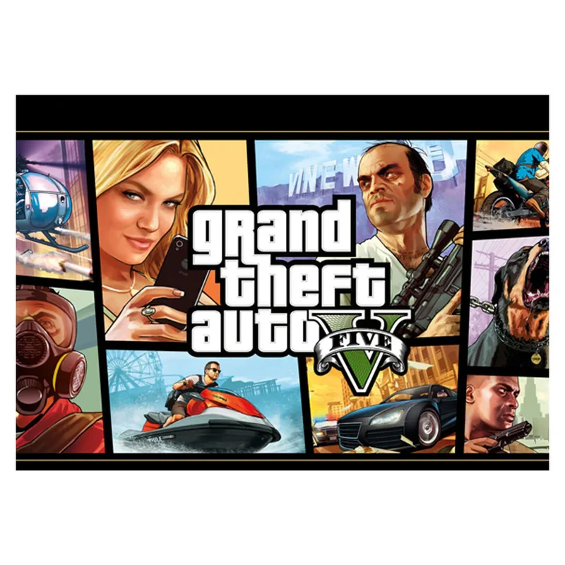 پوستر مدل جی تی ای GTA V کد 1748