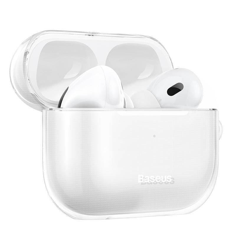 کاور باسئوس مدل Crystal Series مناسب برای کیس اپل AirPods 3