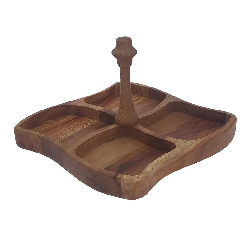 اردو خوری چوبی فینگر جوینت ساخته شده از چوب طبیعی درخت چنار کد W23 با دوام بالا، مقاوم در برابر رطوبت و تغییرات حرارتی، ضد پوسیدگی و بهداشتی