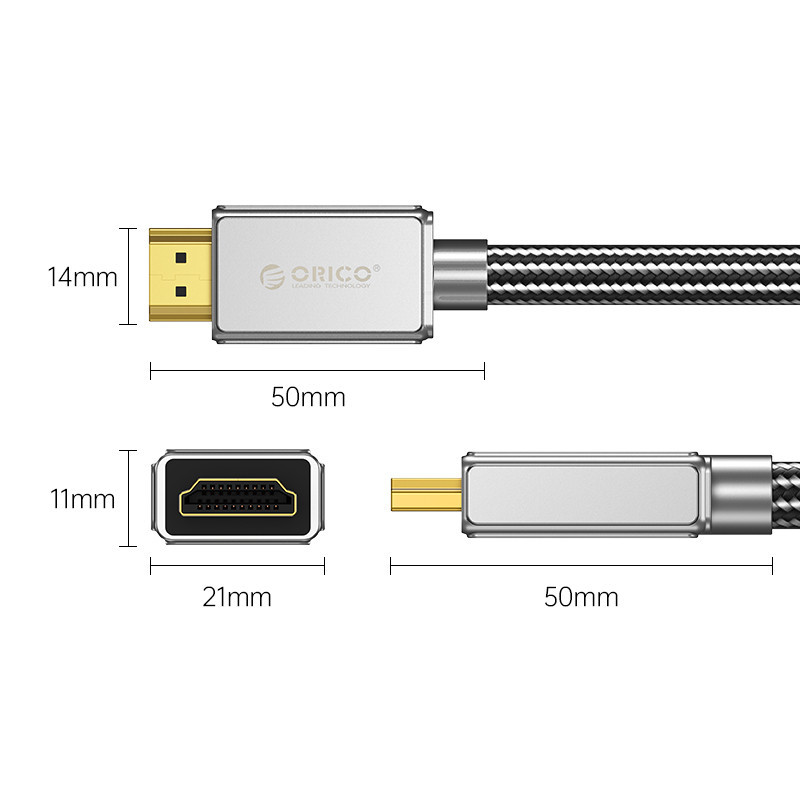 کابل HDMI اوریکو مدل H8AY-50 طول 5 متر