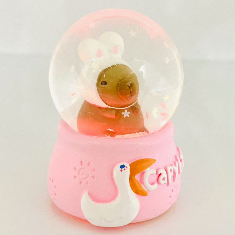 گوی چراغ‌دار مدل مینی Capybara طرح کوالا خرگوش عاشق کد D1623.15