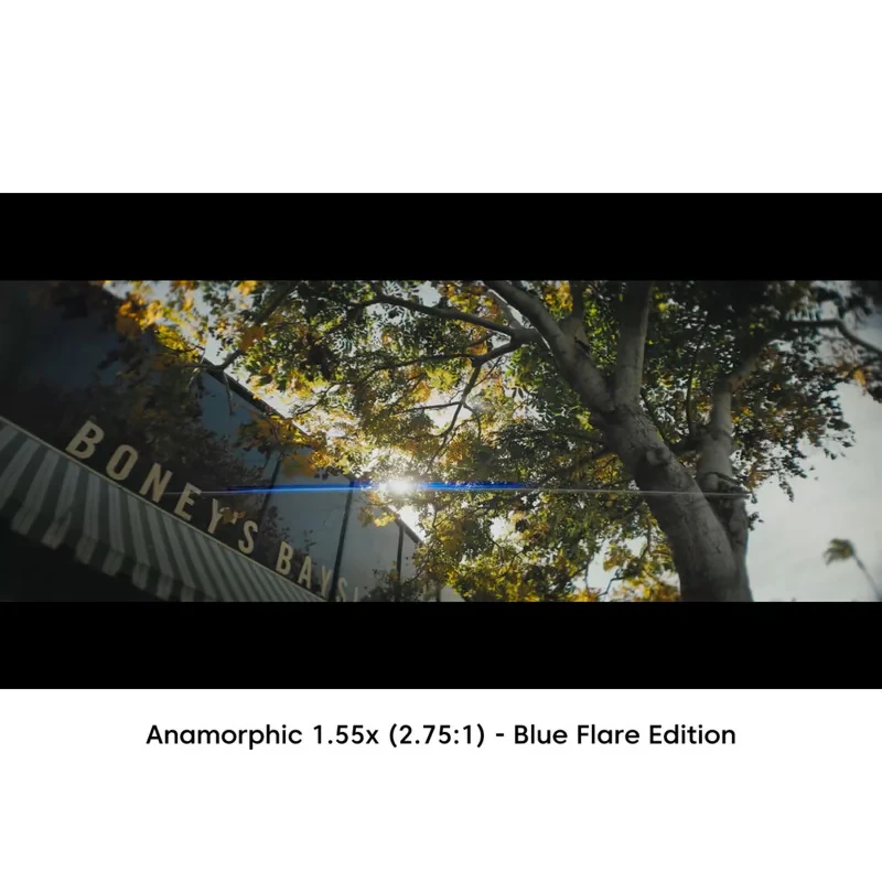 لنز کلیپسی موبایل سندمارک مدل Anamorphic 1.55x (Blue Flare)
