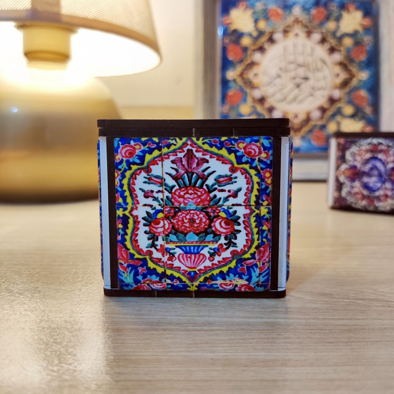 جاشمعی مدل چوب و کاشی طرح kh کد 874