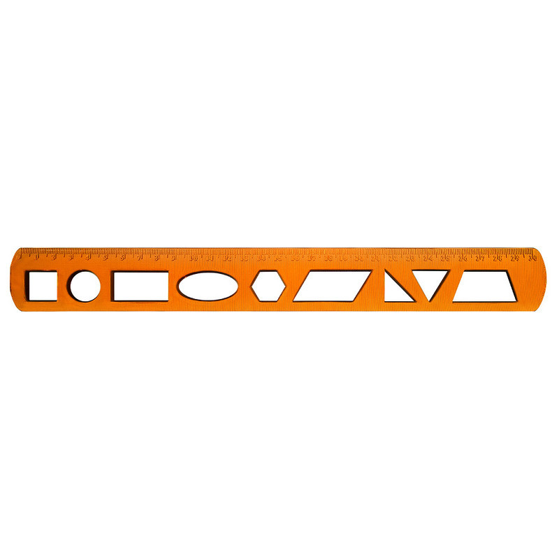 خط کش 30 سانتی متری کد DR002