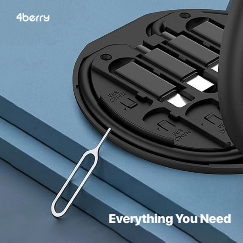 کابل تبدیل USB-C به USB-C  لایتنینگ  USB  micro-USB فوربری مدل RC190 طول 0.23 متر