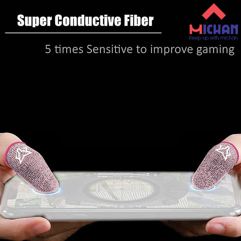 آستین کنترل کننده انگشت میچان مدل finger sleeve بسته 4 عددی