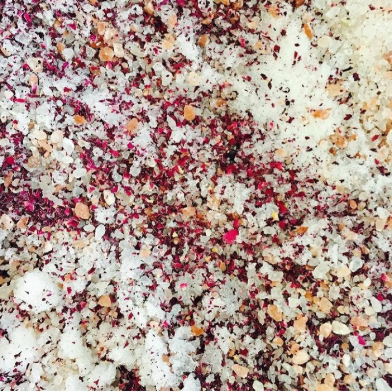 نمک حمام رز گلد مدل Star Mix 6 وزن 500 گرم