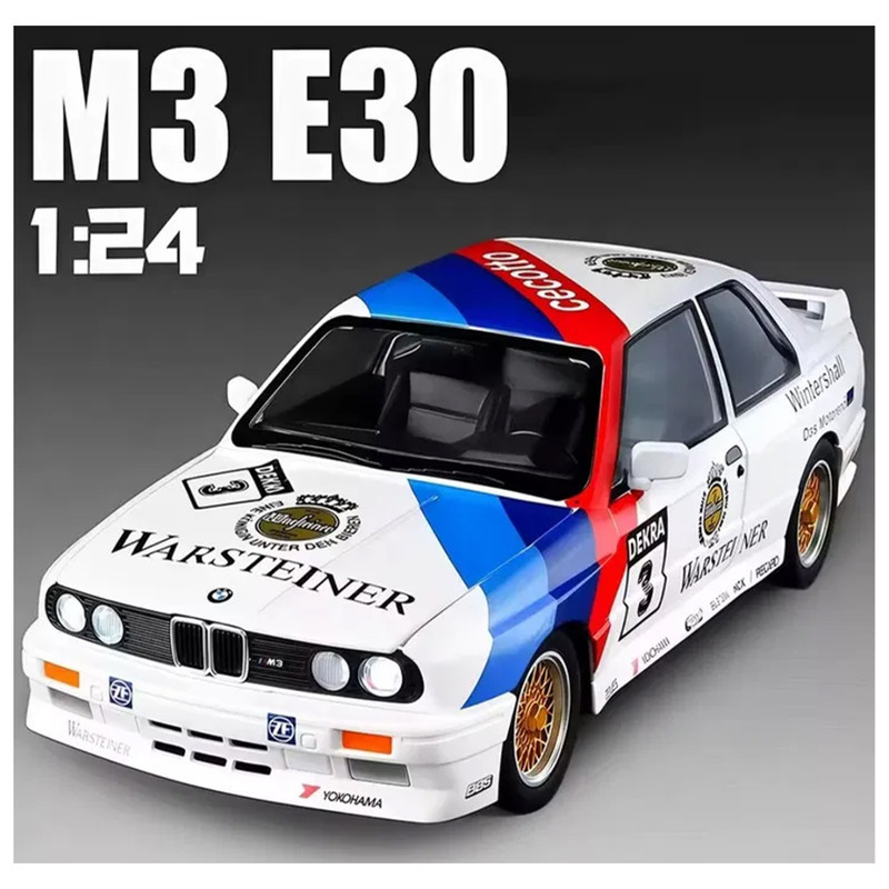 ماکت ماشین مدل BMW M3 E30 124