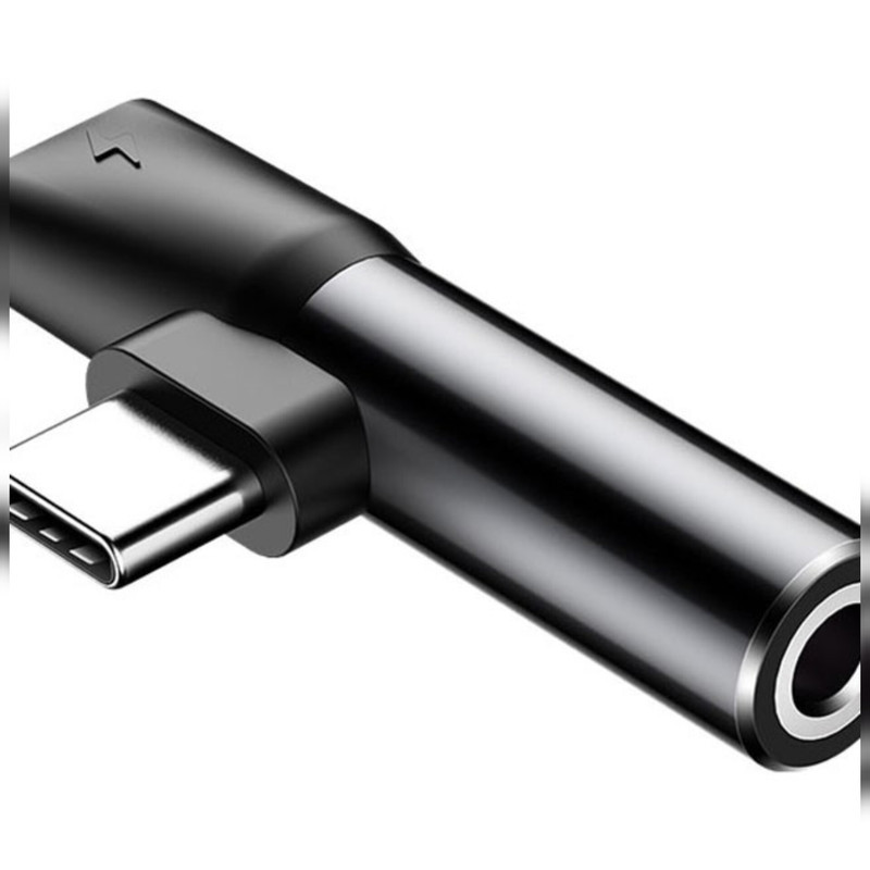 مبدل USB-C به AUXUSB-C بیسوس مدل L41 مناسب برای گوشی های شیائومی
