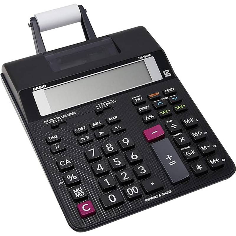 ماشین حساب کاسیو مدل HR-150RC