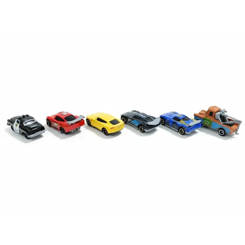 ماشین بازی مدل مک کویین فلزی کد DIE CAST-TRB مجموعه 6 عددی