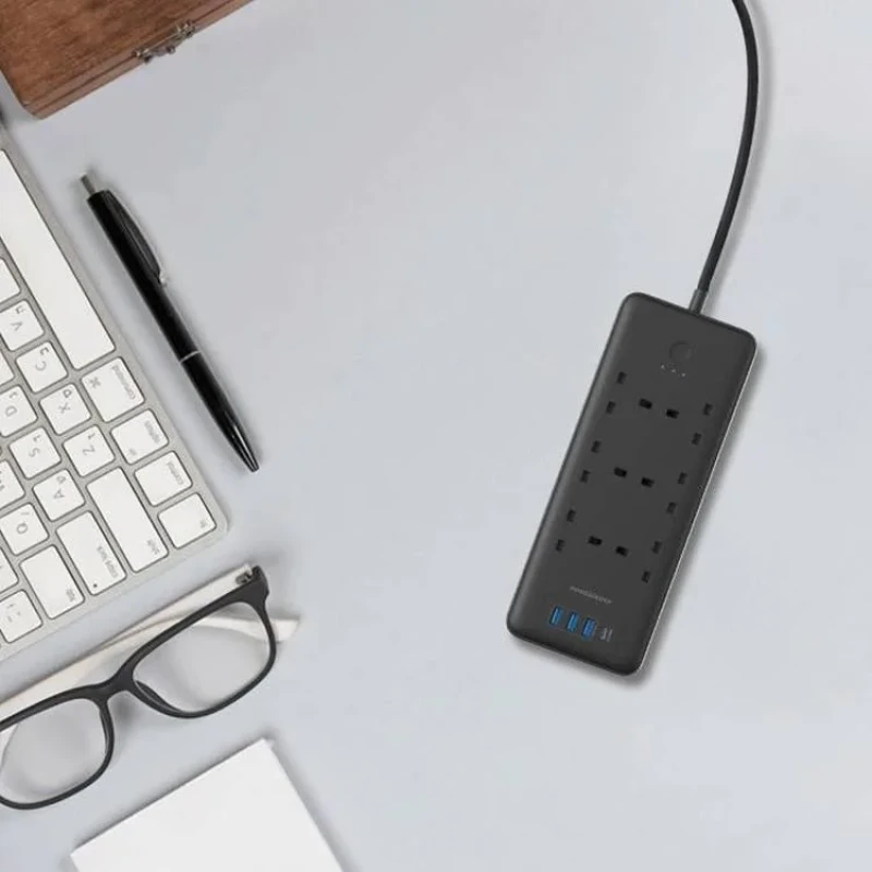 چندراهی برق پاورولوجی مدل هوشمند Multi-Port Smart Power Strip PD 30W