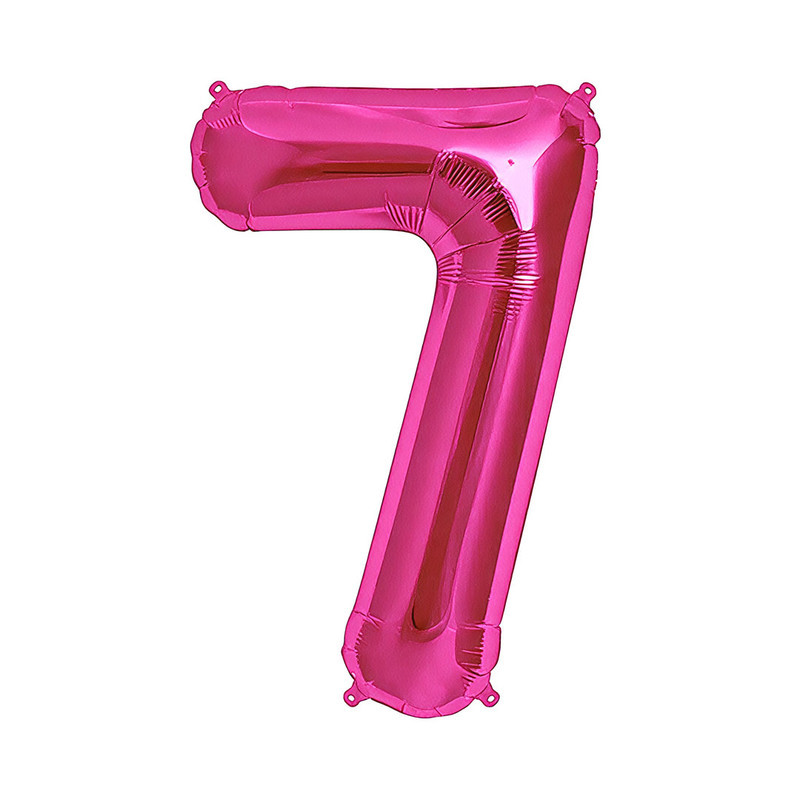 بادکنک فویلی مدل عدد 7 کد KP-38