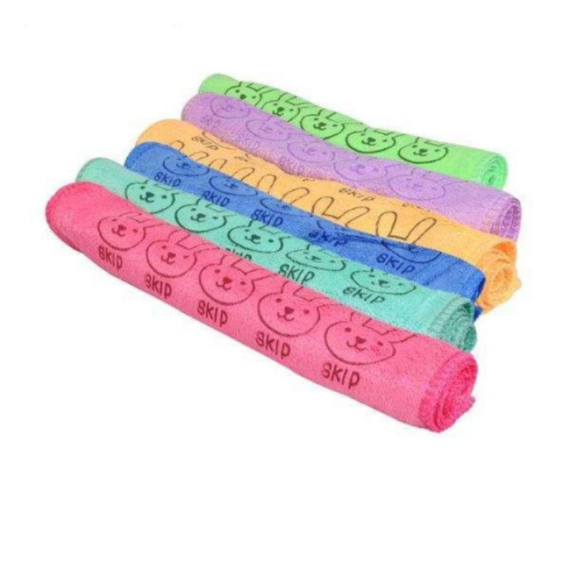 حوله دستی مدل نانو رابیت کد 01 سایز 35×75 سانتی متر مجموعه دو عددی