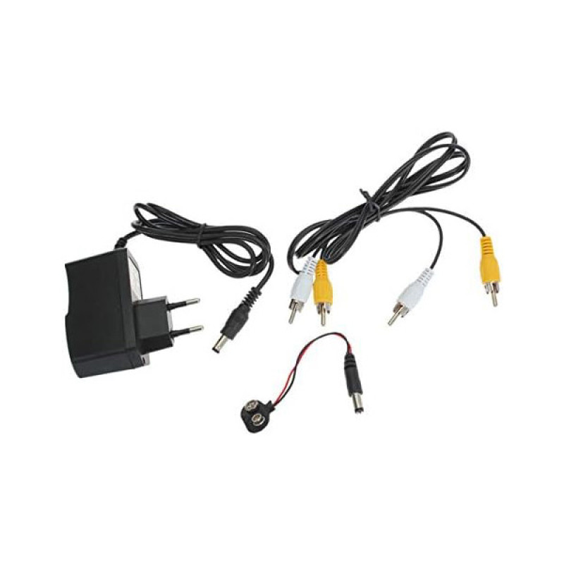 دوربین مداربسته بی‌سیم 1.2 گیگاهرتز مدل XX-B07JM6TBZH-666 با حسگر تصویر CMOS، رزولوشن PAL 628x582، انتقال تصویر بی‌سیم تا 100 متر، نصب و کارکرد آسان و منبع تغذیه آداپتور و باتری