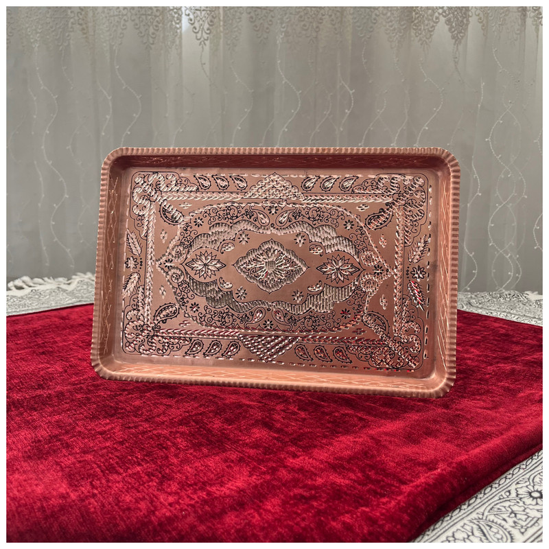 سینی مسی مدل زنجان کد450