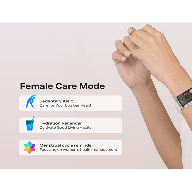 ساعت هوشمند 45 میلی‌متری اینفینیکس مدل XWatch Xband با بند پلاستیکی