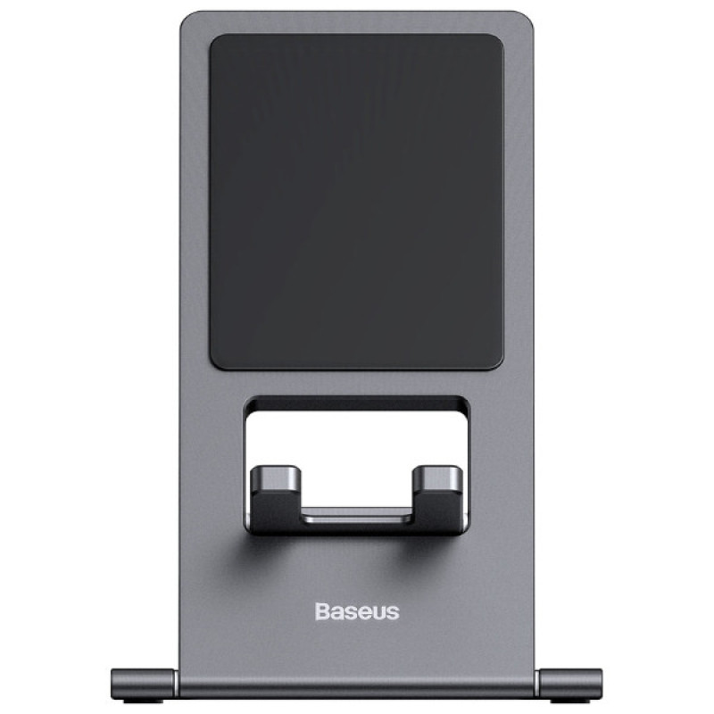 پایه نگهدارنده گوشی موبایل و تبلت بیسوس مدل Foldable Metal Desktop Holder LUKP000013