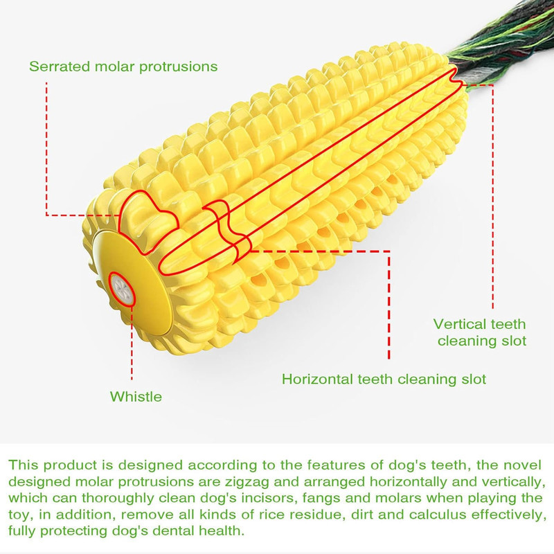 مسواک سگ و گربه مدل Dental Corn