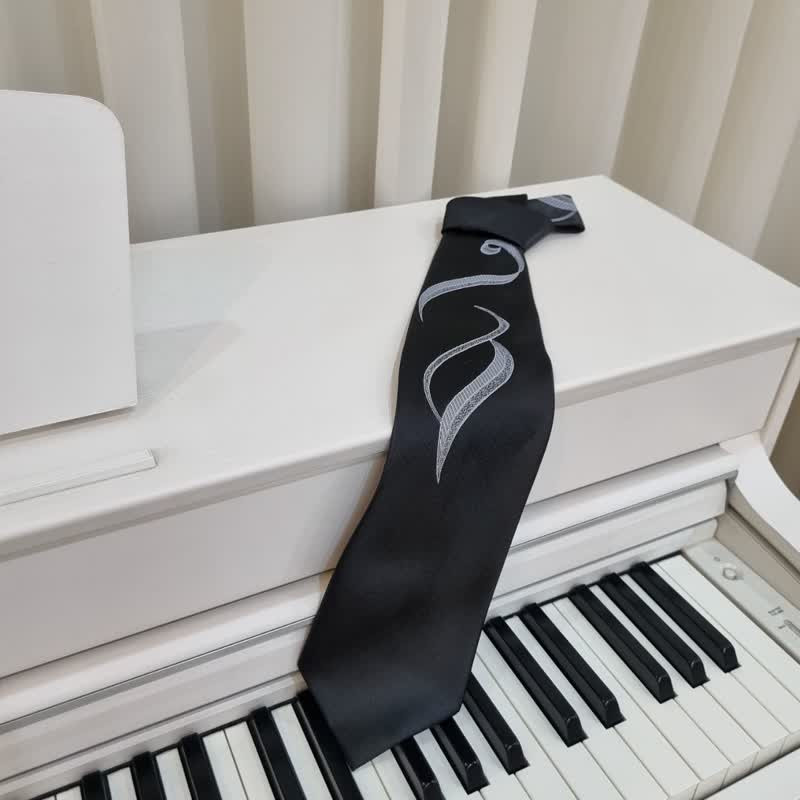 کراوات مردانه مدل BlACK OCEAN 36