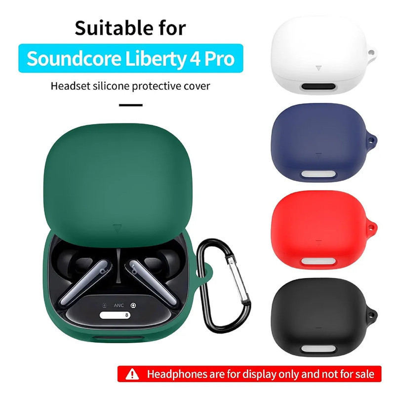 کاور زیرو مدل Silicone ZR مناسب برای کیس هدفون بی‌سیم انکر Liberty 4 Pro