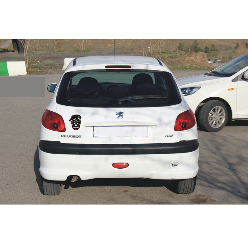 برچسب موتورسیکلت لیزارد مدل اسپورت طرح گوست کالاف دیوتی  کد LZD-1037