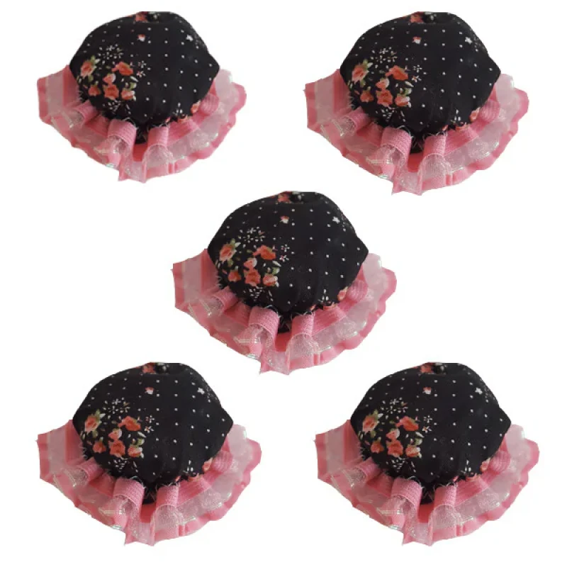 دستگیره اجاق گاز کد 19 مدل گلدار بسته 5 عددی