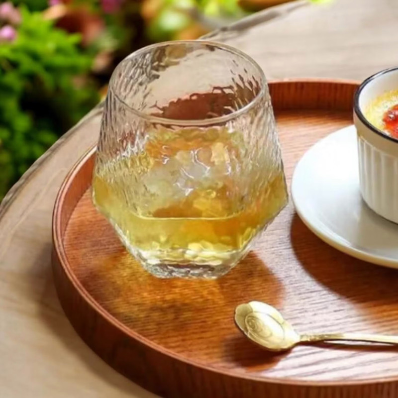 لیوان مدل یخی و برفی شش ضلعی بسته 6 عددی