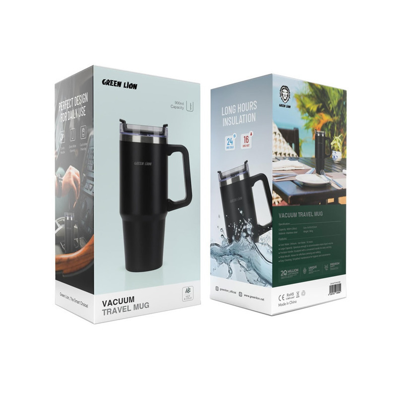 ماگ سفری گرین لاین مدل Vacuum گنجایش 0.9 لیتر