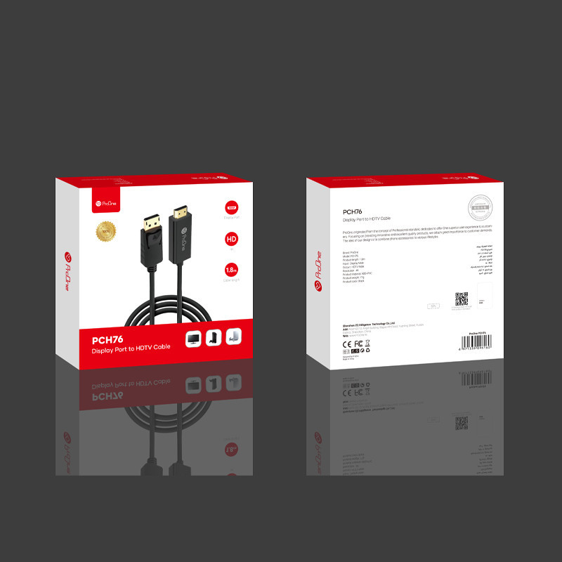 کابل HDMI پرووان مدل PCH76 طول 1.80 متر