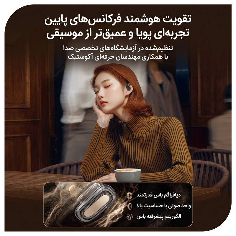 هدفون بلوتوثی القایی نوکسو مدل TN-9 OWS